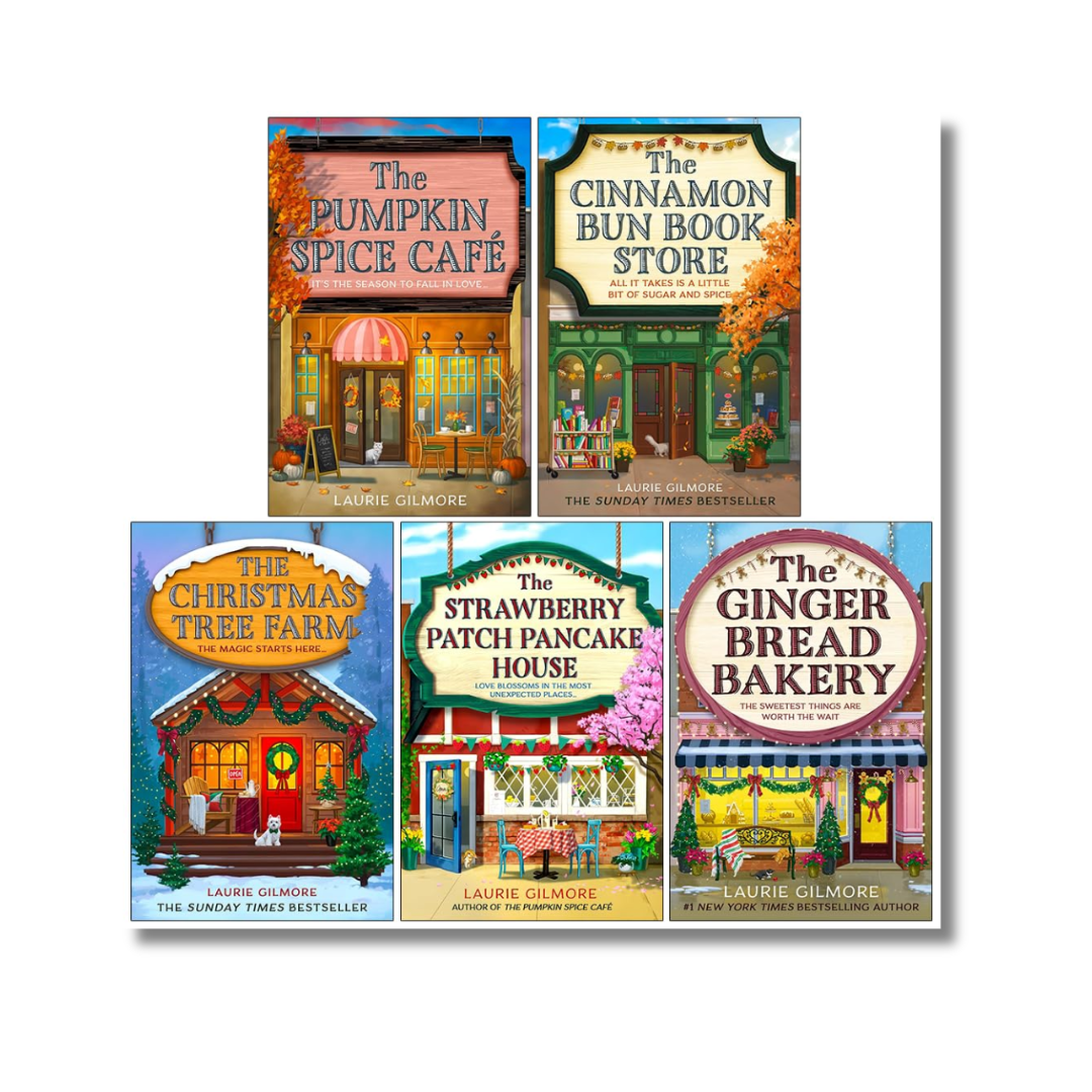 Pumpkin Spice Cafe Set of 5 books ( Dream Harbor Series ) by Laurie Gilmore