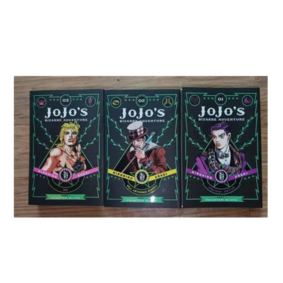 COMBO SET JoJo's Bizarre Adventure 1-2-3
