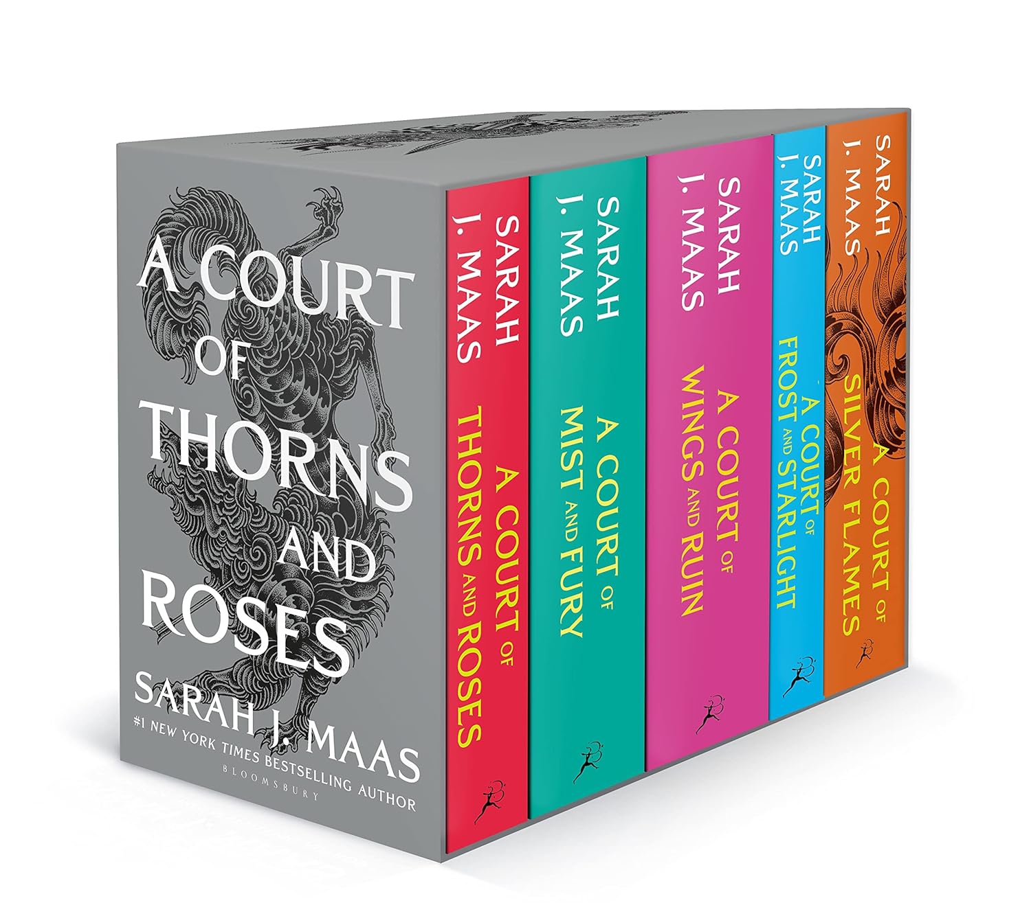 A Court of Thorns and Roses (5 Books Set) by Sarah J. Maas